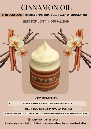 "Butter" Infused With Cinnamon Oil