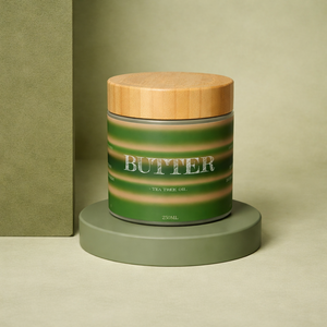 "Butter" Infused With Tea Tree Oil