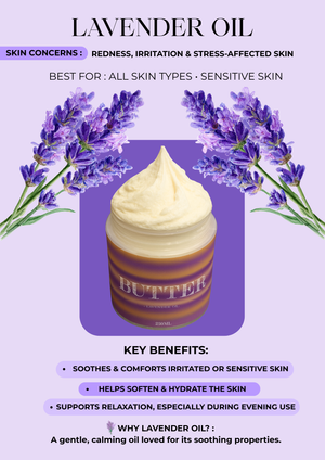 "Butter" Infused With Lavender Oil
