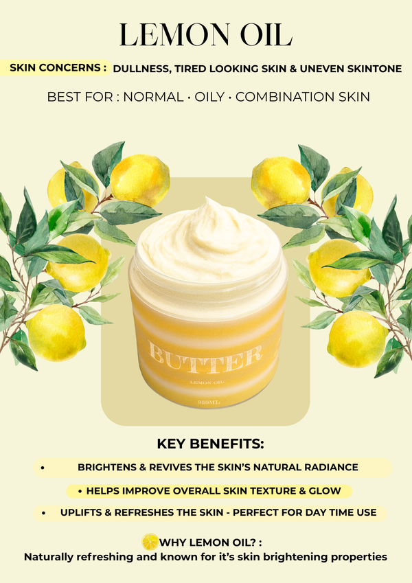 "Butter" Infused With Lemon Oil